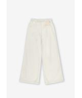 Pants Oversized spodnie dresowe damskie białe