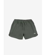 Waffle szorty męskie zielone