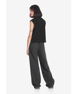 Bamboo top damski czarny