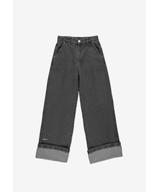 Long Pants Work spodnie jeansy damskie czarne