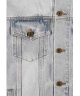 Civil kurtka jeansowa męska niebieska