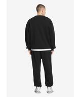 Football spodnie dresowe męskie czarne