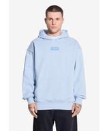 Box 2.0 bluza z kapturem męska jasnoniebieska