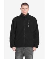 Sherpa dwustronna kurtka szaro-czarna