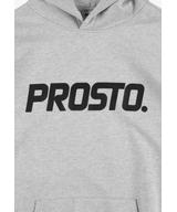 Big Log bluza męska z kapturem szara