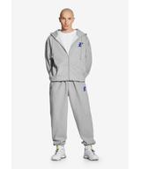 Gothic P bluza z kapturem męska szara