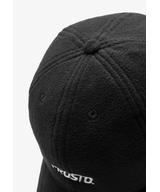 Fleece czapka z daszkiem czarna