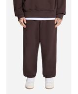 Rony spodnie dresowe męskie ciemnobrązowe