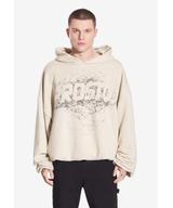 Scriber bluza z kapturem beżowa