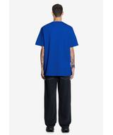 Varsity t-shirt męski kobaltowy