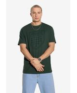 Shield t-shirt bawełniany khaki