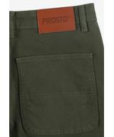 Work spodnie męskie bawełniane oliwkowe