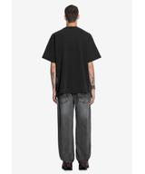 Reverse t-shirt bawełniany czarny