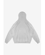 Logo bluza z kapturem męska szara