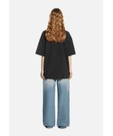 Infinity t-shirt bawełniany czarny