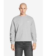 Subtle Logo bluza męska bawełniana szara