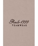 Team t-shirt bawełniany beżowy