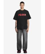 Polska t-shirt bawełniany czarny