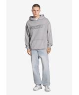 Big Log bluza męska z kapturem szara