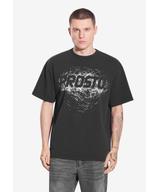 Scriber Washed t-shirt bawełniany czarny