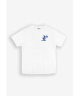 Gothic P t-shirt męski bawełniany biały