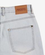 Overdyed jeansy męskie baggy jasnoniebieskie