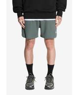 Waffle szorty męskie zielone