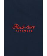 Team t-shirt bawełniany granatowy