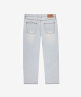 Overdyed jeansy męskie baggy jasnoniebieskie