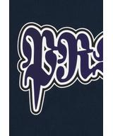 Graffiti t-shirt bawełniany granatowy