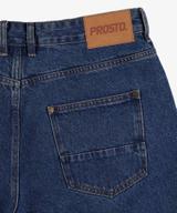 Jang jeansy krótkie męskie regular niebieskie