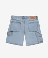 Baggy Zaxx jeansy krótkie męskie jasnoniebieskie