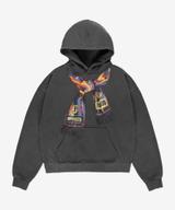 FTSHP x Prosto bluza z kapturem szara