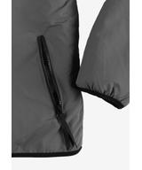 Sherpa dwustronna kurtka szaro-czarna