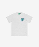 Naklejka t-shirt dziecięcy szary