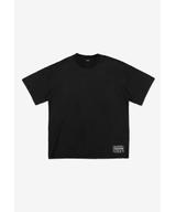 Infinity Label t-shirt bawełniany czarny