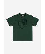 Shield t-shirt bawełniany khaki