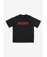 Polska t-shirt bawełniany czarny