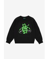 Techno bluza dziecięca czarna