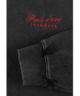 Team bluza z kapturem czarna