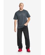 Collage t-shirt męski bawełniany czarny