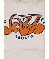 Jazz bluza dziecięca z kapturem beżowa