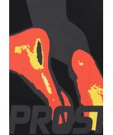 NSFW t-shirt bawełniany czarny