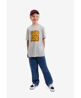 Hip-Hop t-shirt dziecięcy szary