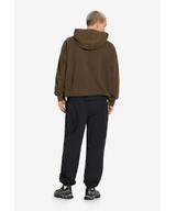 Athletic bluza z kapturem brązowa