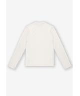 Bamboo longsleeve damski biały