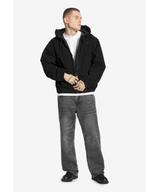 Padded kurtka z kapturem męska czarna