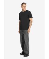 Slim t-shirt męski bawełniany czarny