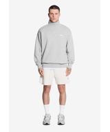 Half Zip Essential bluza męska szara