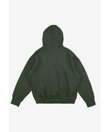 Mizo bluza z kapturem męska zielona